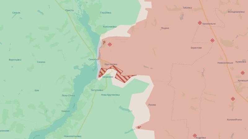 Російські війська здійснили просування в Харківській області, на Донеччині та в Курській області Росії, за даними DeepState.