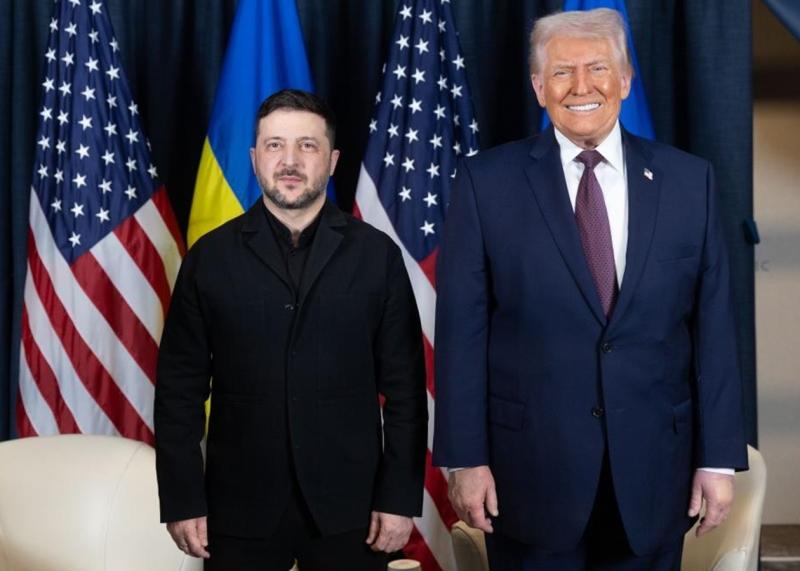 Зеленський висловив свою думку щодо зустрічі з Трампом у Давосі.