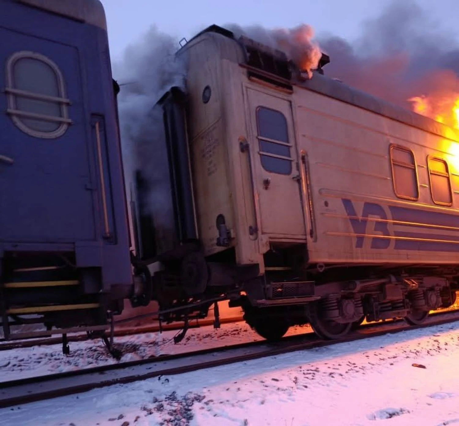 Російські сили здійснили напад на пасажирський поїзд 