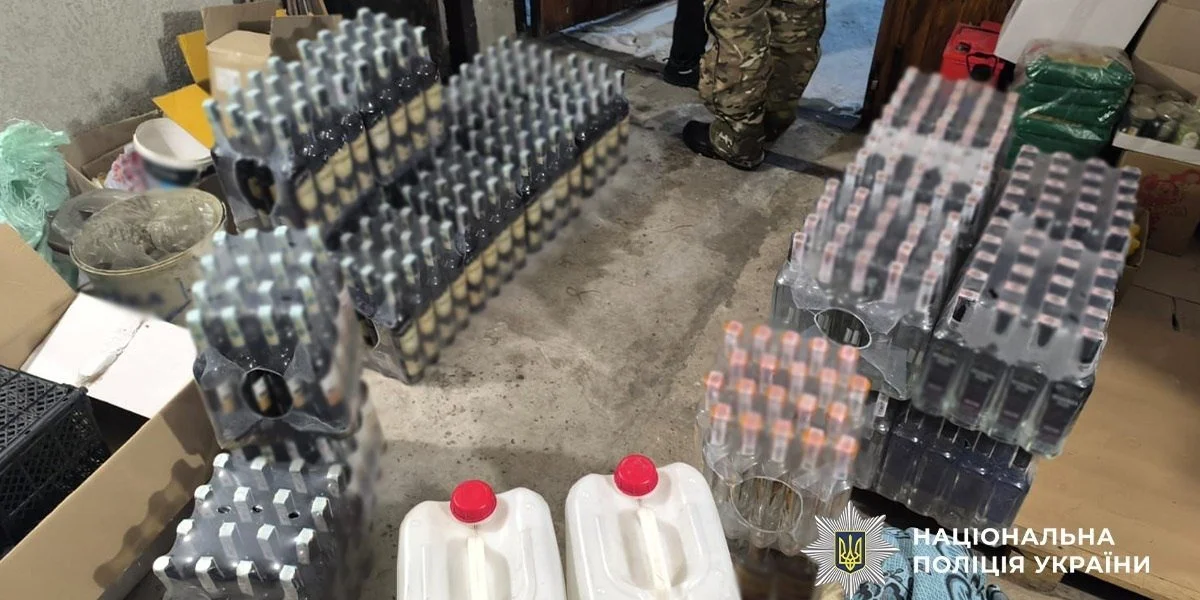 В Україні закрили ще одне підприємство, яке займалося підробкою популярних брендів алкоголю.