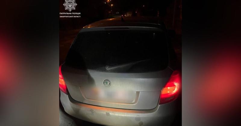 У Ужгороді затримали водія, який перебував під впливом наркотичних засобів та не мав водійських прав.