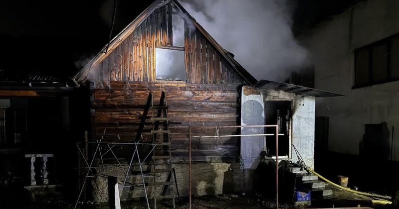 У пожежі в Тячівському районі загинула 92-річна громадянка (ФОТО)