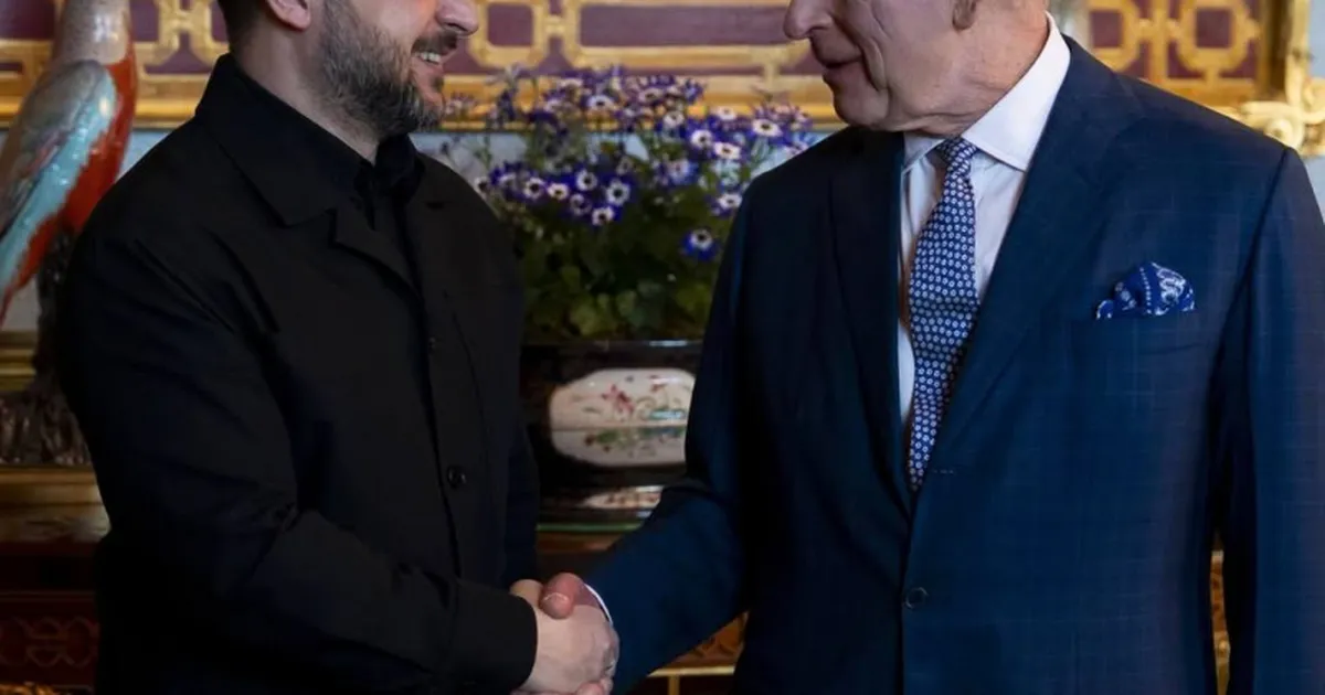 Володимир Зеленський провів зустріч з королем Чарльзом III у Букінгемському палаці (ДИВІТЬСЯ ВІДЕО)