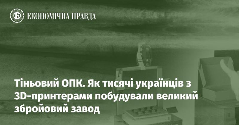 Тіньова оборонна промисловість України: як тисячі громадян, що володіють 3D-принтерами, створили масштабний завод з виробництва зброї.