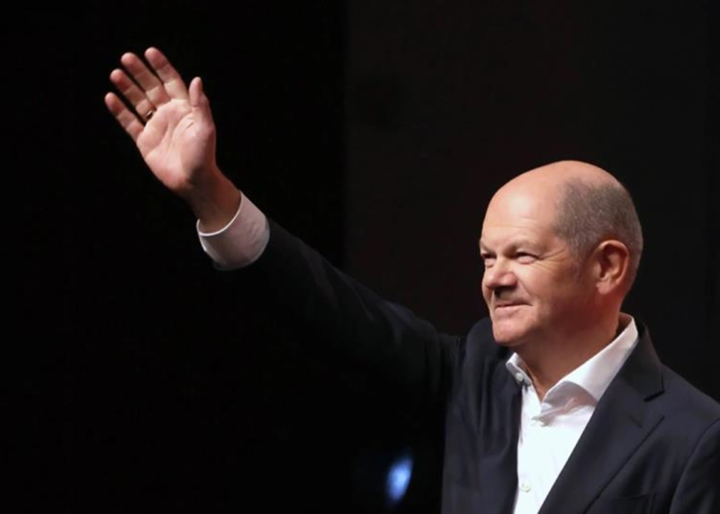Шольц дав свою фінальну публічну промову.