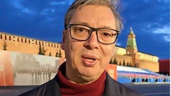 Вучич впевнений, що його поїздка до Москви не зашкодить європейському курсу Сербії.