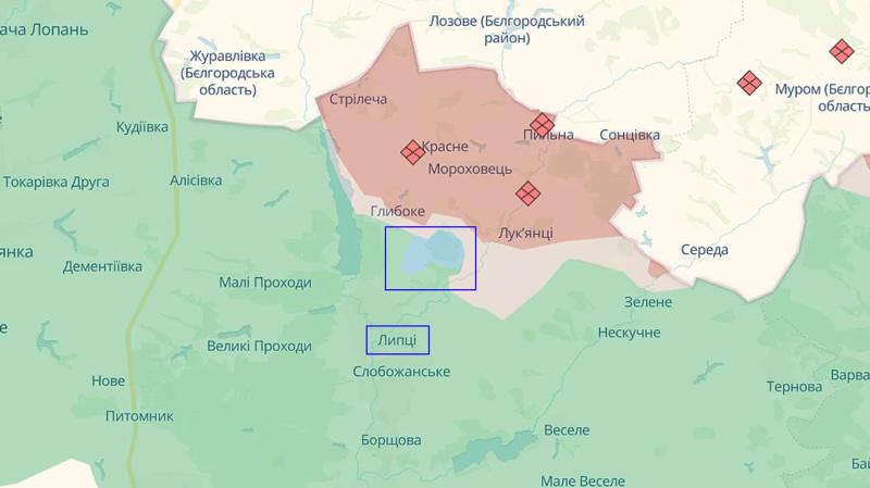 Сили оборони відновили контроль над територією поблизу Липців у Харківській області, звільнивши більше 200 гектарів землі.