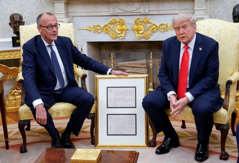 Мерц поділився деталями підготовки візиту Трампа до Німеччини.