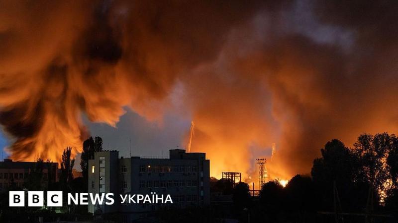 Київ у вогні. Росія завдає ударів за допомогою 