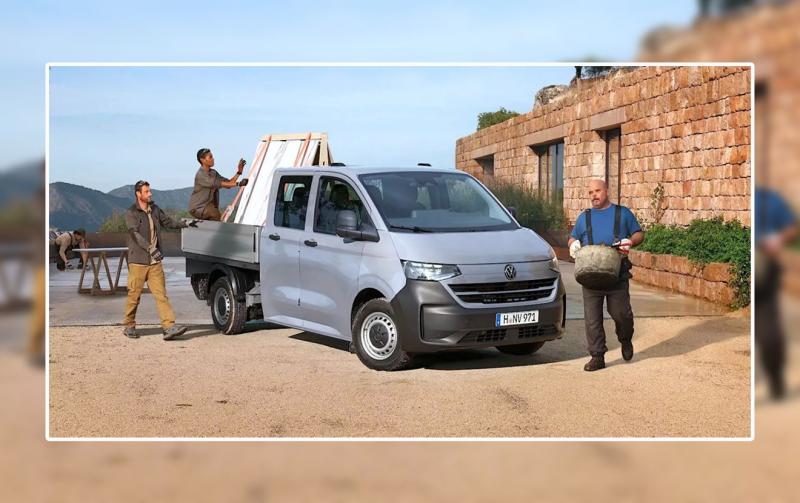 Volkswagen e-Transporter DoKa в формі пікапа: огляд, зображення, вартість - Auto24