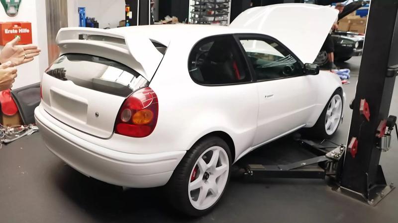 В стару Toyota Corolla інтегрували шасі та двигун від GR Yaris: дивіться відео - Auto24