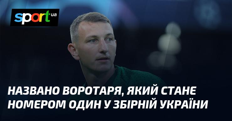 Оголошено, хто стане основним голкіпером збірної України.