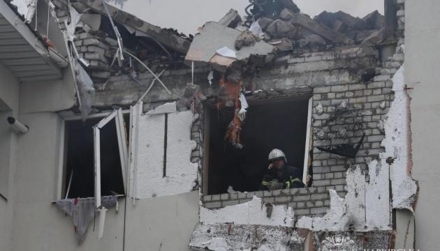 Кількість жертв від удару безпілотників по Харкову зросла до чотирьох осіб, 17 отримали поранення.
