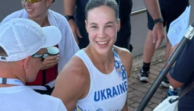 Веслувальниця Людмила Лузан здобула два золоті медалі за один день на чемпіонаті світу.