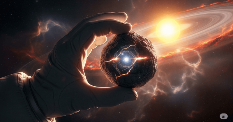 Фантастичне відкриття: космічний апарат NASA зібрав на астероїді часточки, які старші за наше Сонце.