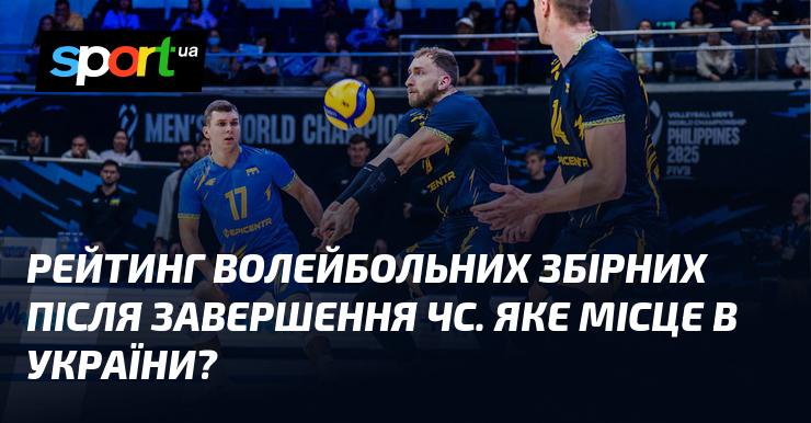 Рейтинг національних волейбольних команд після закінчення Чемпіонату світу: де розташувалася Україна?
