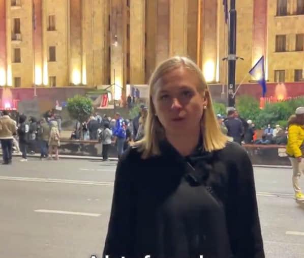 Прем'єр-міністр Грузії скасував заплановану зустріч з очільницею ОБСЄ, після того як вона взяла участь в антиурядовій акції протесту.
