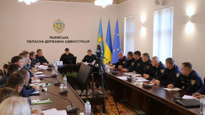 Комісія міської адміністрації проводить оцінку готовності Львівської області до можливих надзвичайних ситуацій.