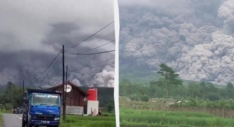 Селища накрило гарячим попелом: у Індонезії активізувався найбільший вулкан держави (відео)