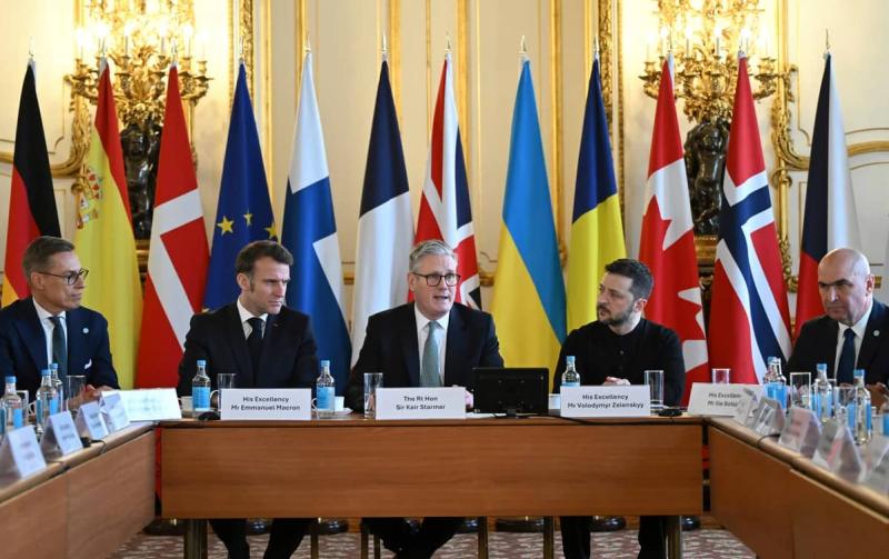 Зеленський проведе переговори з європейськими керівниками перед зустріччю з Трампом.