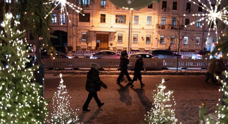 1 січня в Києві температура опуститься до -10 градусів.