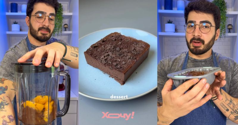 Десерт з вірусним потенціалом, що складається лише з двох компонентів: смак, який нагадує про розкішні кав'ярні (ВІДЕО) - Hochu.ua