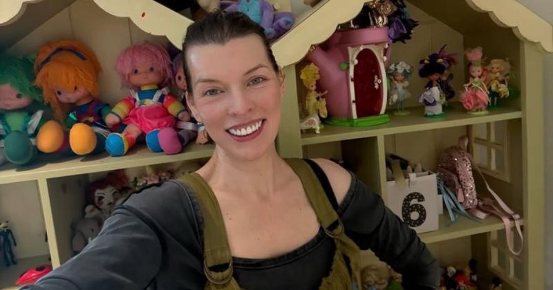 Мілла Йовович поділилася свіжими фотографіями своєї молодшої доньки - новини на bigmir)net.