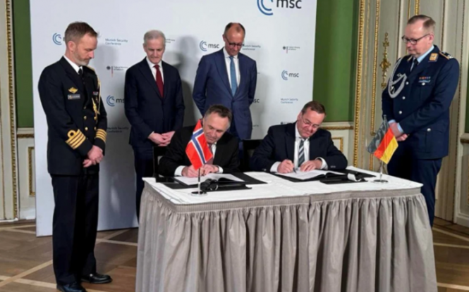 Норвегія і Німеччина уклали великий договір щодо спільної оборонної співпраці.