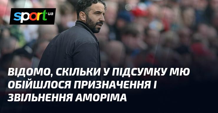 Відомо, яку суму витратив Манчестер Юнайтед на призначення та звільнення Аморіма.