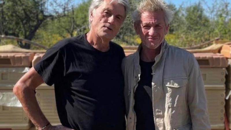 Ющенко висловив свої вітання Шону Пенну з нагоди отримання нового 