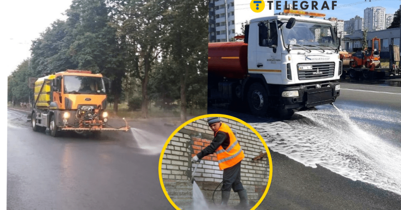 Не для витрачання бюджетних коштів: чому миють дороги під час дощу.