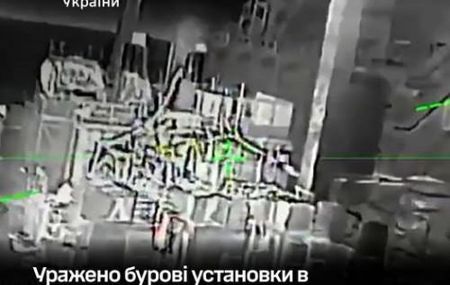 Згідно з інформацією Генерального штабу Збройних Сил України, бурові установки в Каспійському морі зазнали руйнувань.