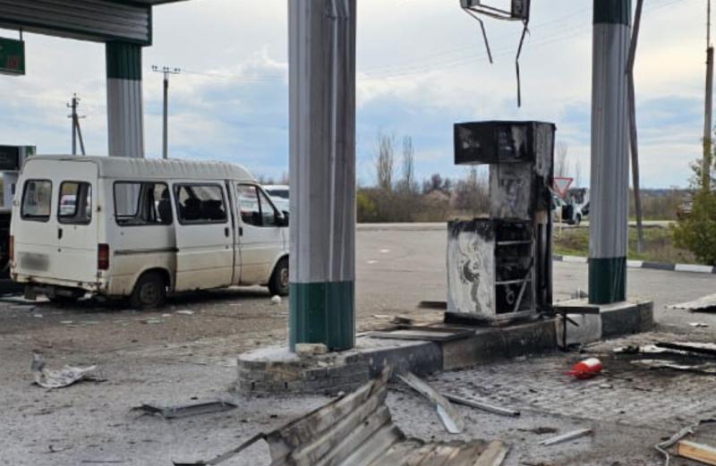 Російський безпілотник атакував автозаправну станцію на Харківщині: троє людей отримали травми - Новини Весь Харків.