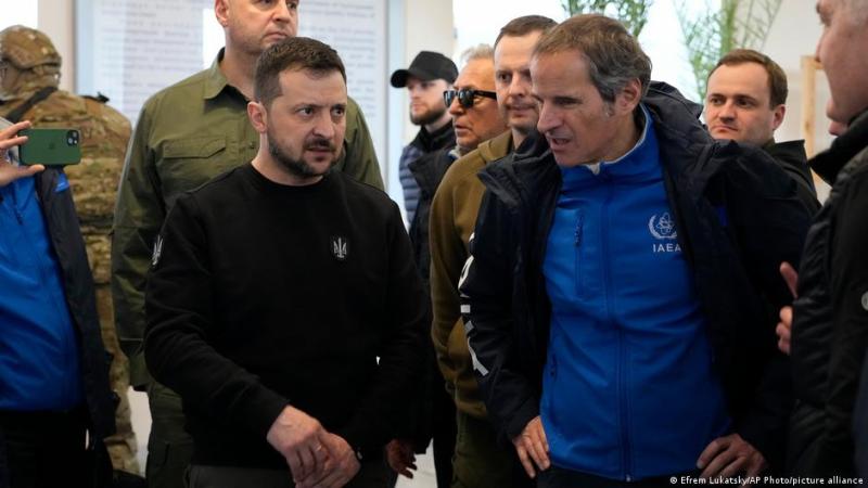 Зеленський підкреслив, що присутність Росії на ЗАЕС є неприйнятною.